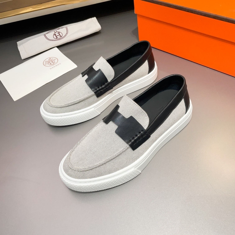 H**mes leather shoes